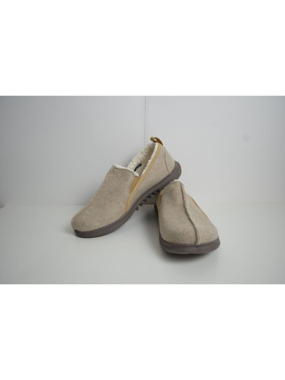 SPENCO SUPREME‎ SLIPPER BEIGE SYNTHETIC SHEARLING